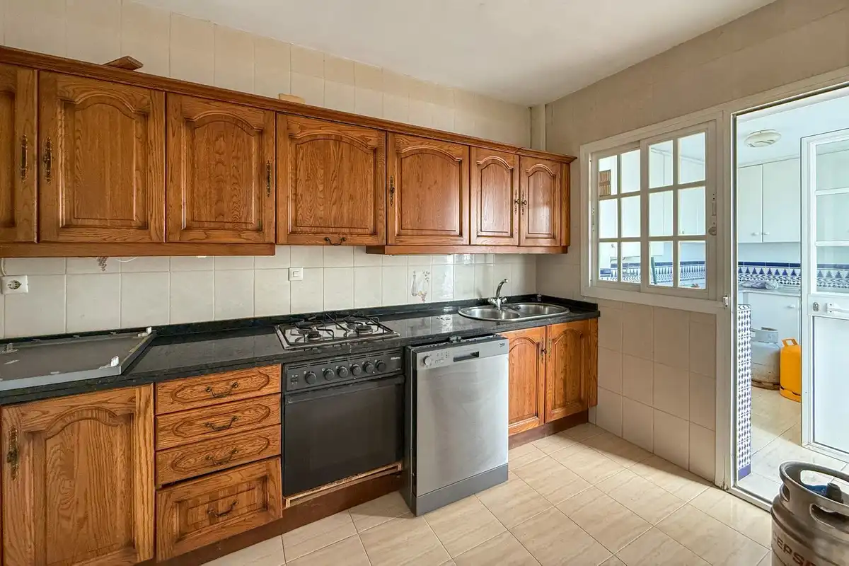 Cocina de Casa adosada en venta en Mijas con Calefacción, Terraza y Piscina