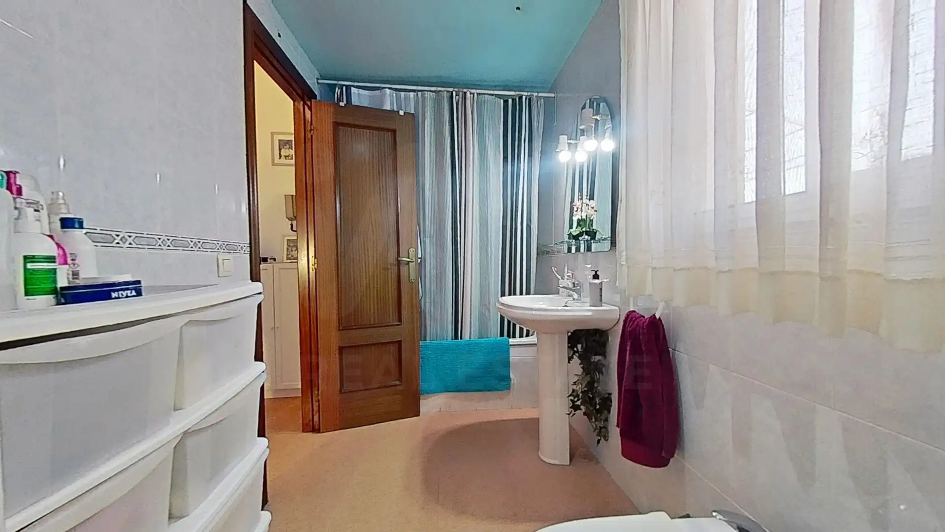 Badezimmer von Maisonette zum Verkauf in Castellón de la Plana / Castelló de la Plana mit Klimaanlage, Heizung und Terrasse