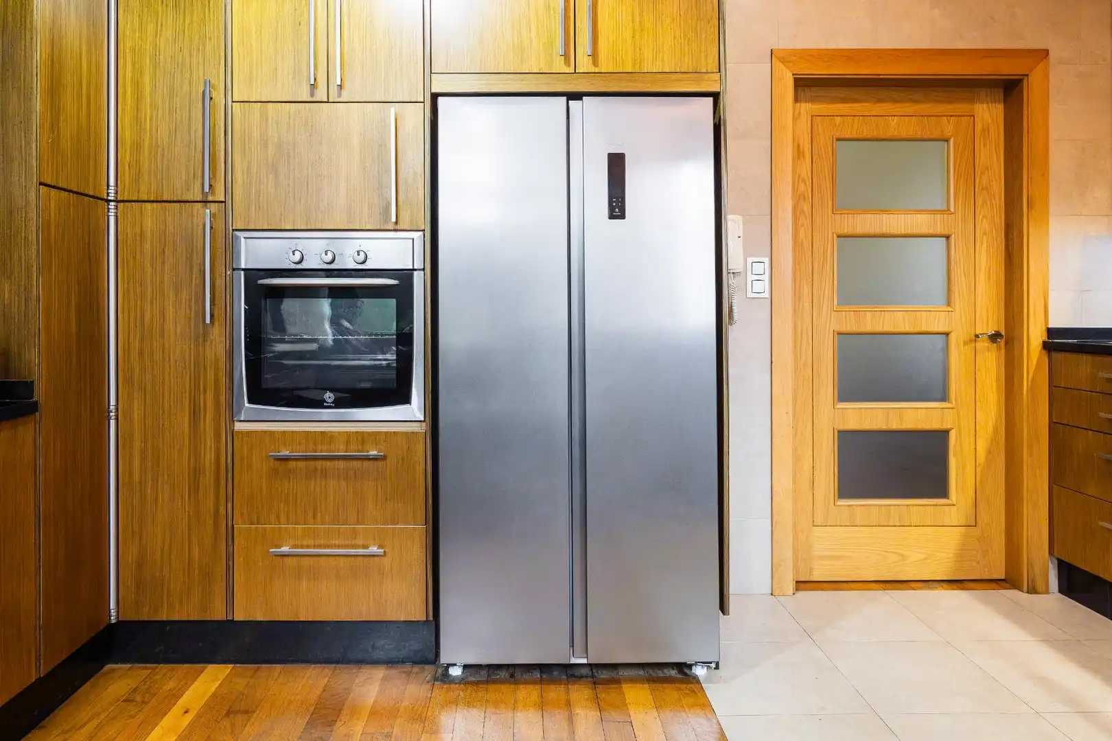 Cocina de Casa o chalet en venta en Padrenda con Calefacción, Jardín privado y Terraza