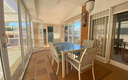 Terrace of Single-family semi-detached for sale in El Campello  with Air Conditioner, Terrace and Swimming Pool