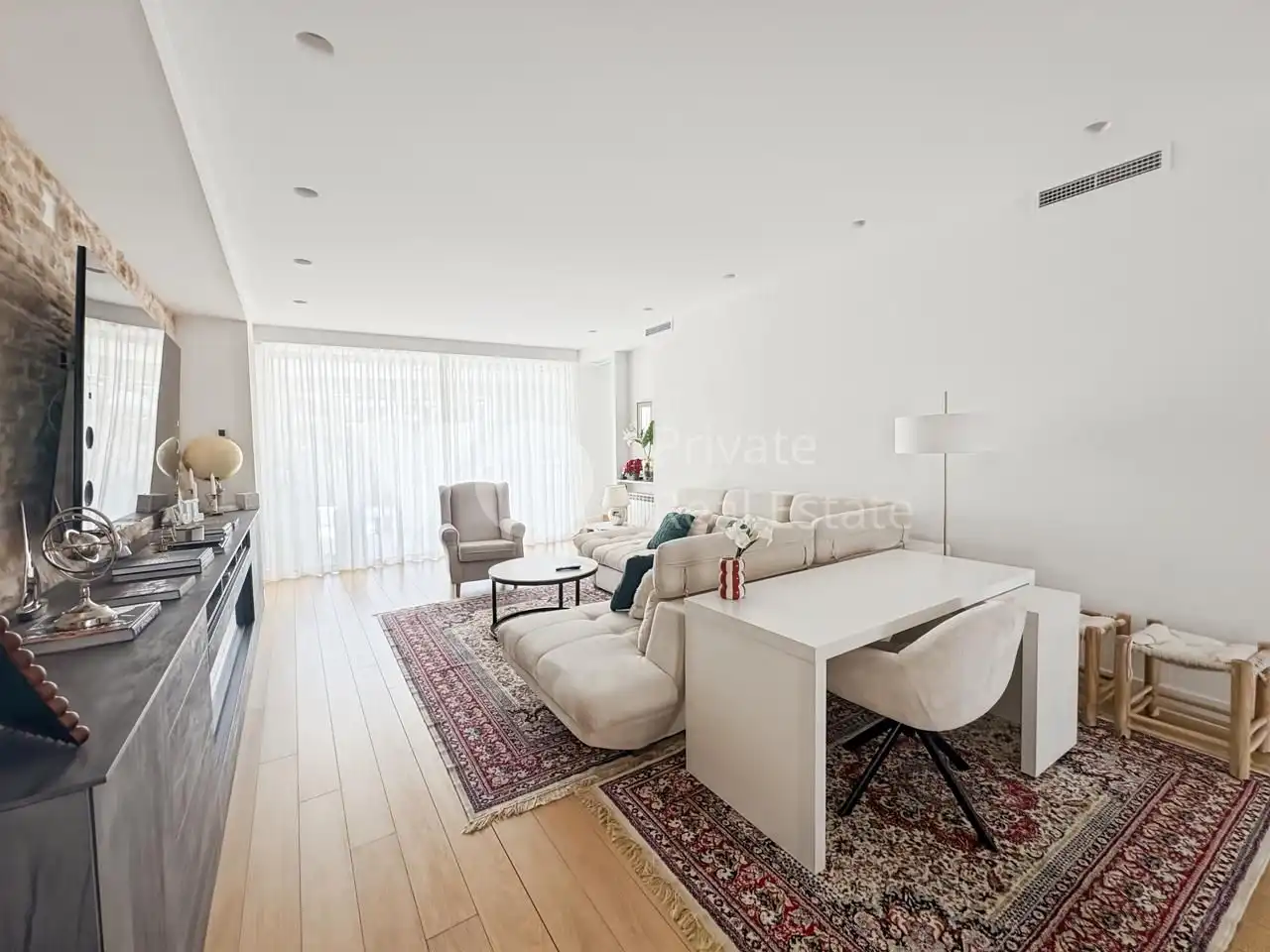 Living room of Houses for sale in Boadilla del Monte  with Air Conditioner, Heating and Private garden