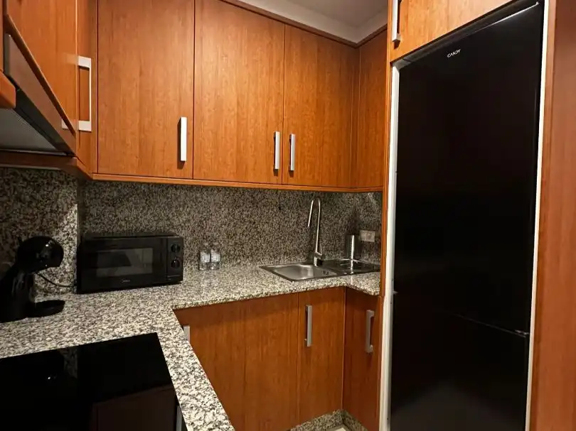 Kitchen of Flat for rent in Fisterra  with Furnished, Oven and Washing machine