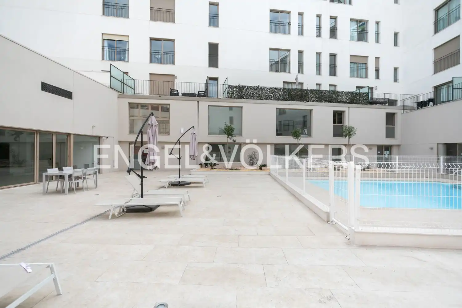 Terraza de Piso de alquiler en Valencia con Aire acondicionado, Calefacción y Jardín privado