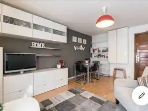 Sala de estar de Piso de alquiler en Madrid con Aire acondicionado, Calefacción y Parquet