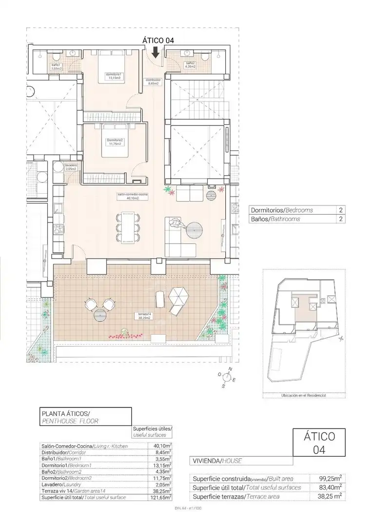 Apartment with terrace for sale in Hondón de las Nieves / El Fondó de les Neus, imagen 36