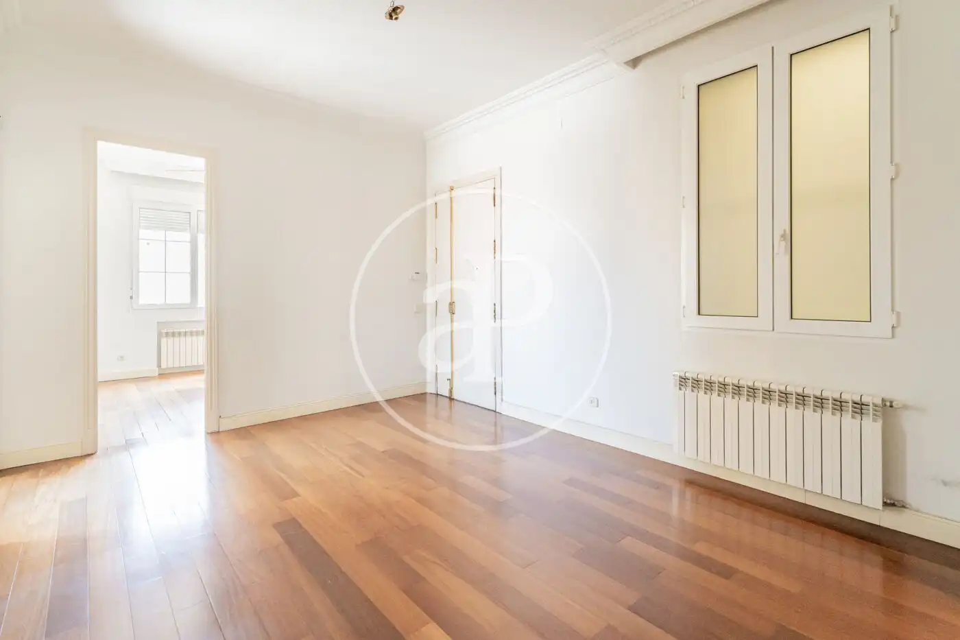 Living room of Flat for rent in Madrid  with Heating, Storage room and Balcony