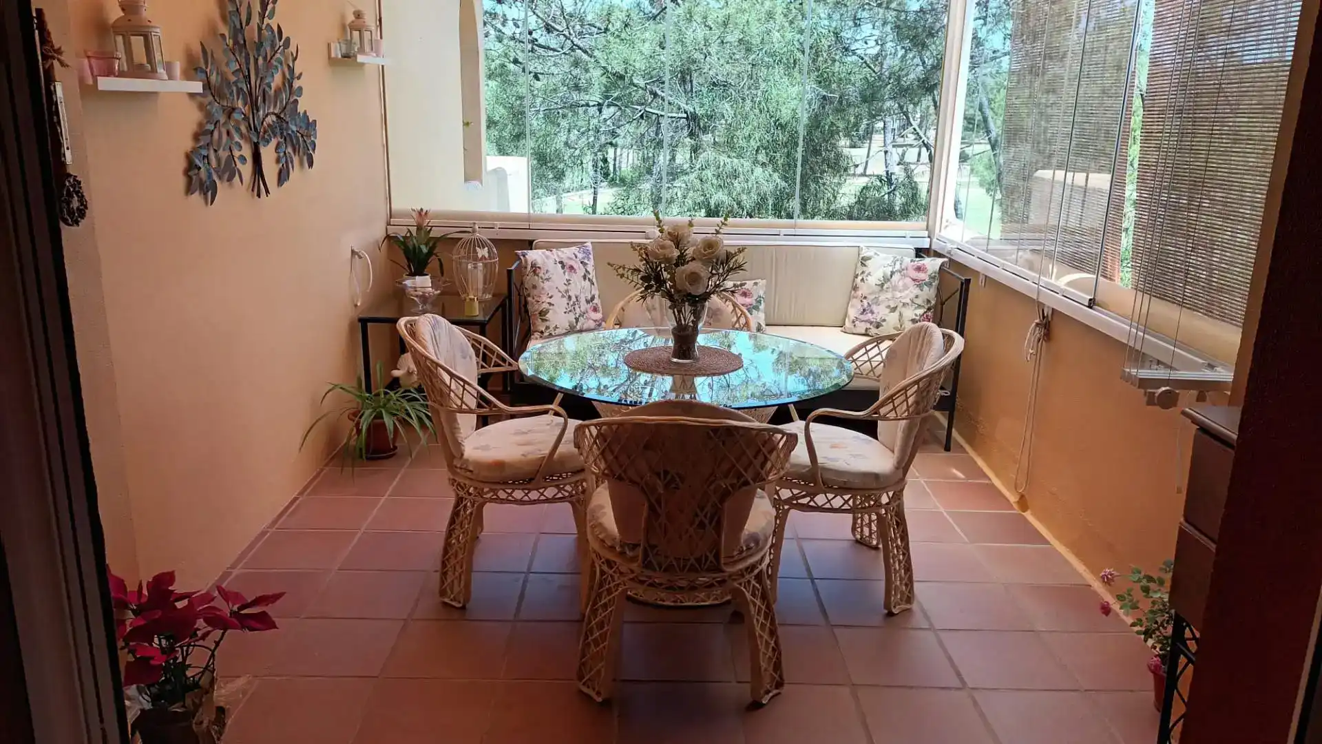 Terrace of Flat for rent in Islantilla  with Private garden, Furnished and Oven