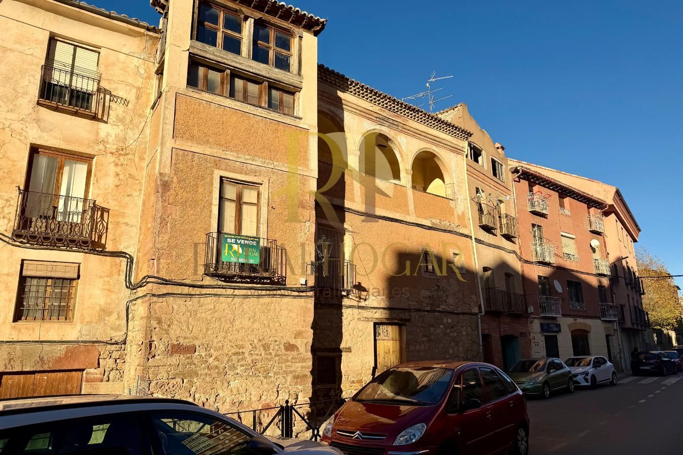 Exterior view of House or chalet for sale in Molina de Aragón  with Terrace, Balcony and Internet