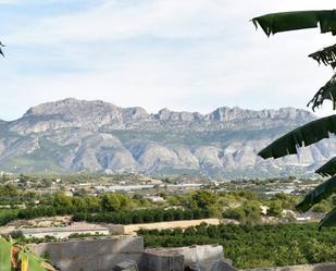 Vista exterior de Finca rústica en venda en L'Alfàs del Pi amb Terrassa