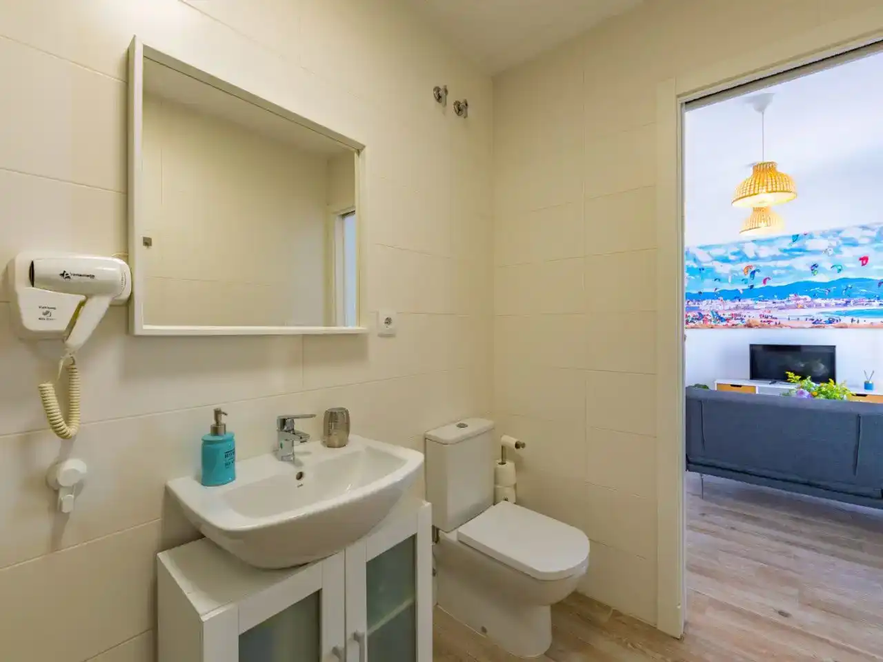 Bathroom of Attic for rent in Tarifa  with Furnished