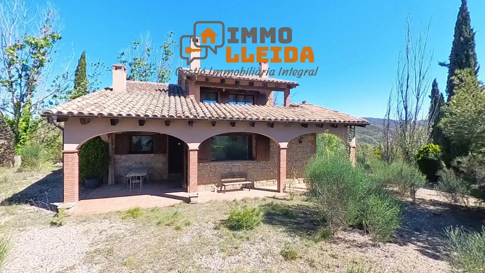 Exterior view of Houses for sale in Pinós  with Heating, Terrace and Storage room