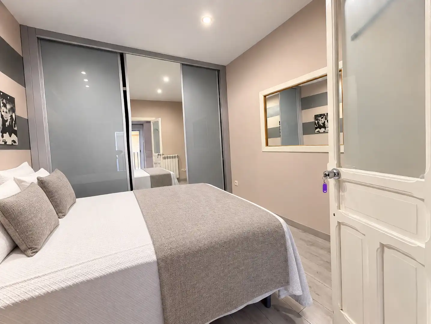 Bedroom of Flat for rent in Centro
