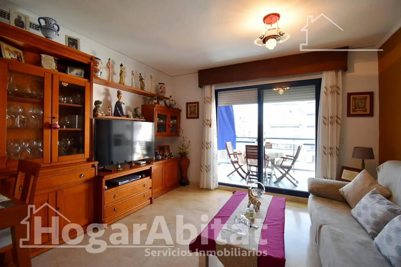 Wohnzimmer von Wohnung zum Verkauf in Gandia mit Terrasse und Gemeinschaftspool