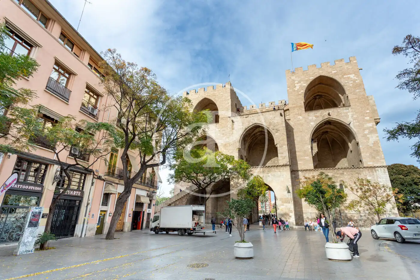 Vista exterior de Piso en venta en Valencia con Aire acondicionado, Calefacción y Amueblado