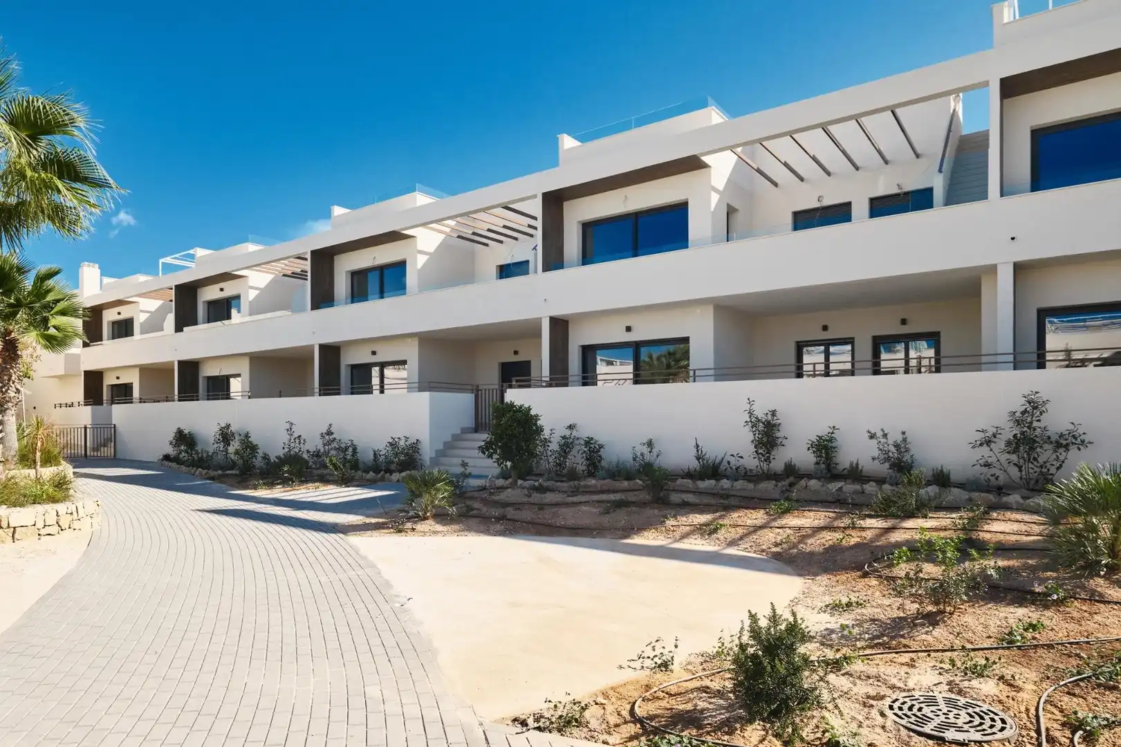 Exterior view of Houses for sale in Torrevieja  with Air Conditioner, Heating and Private garden