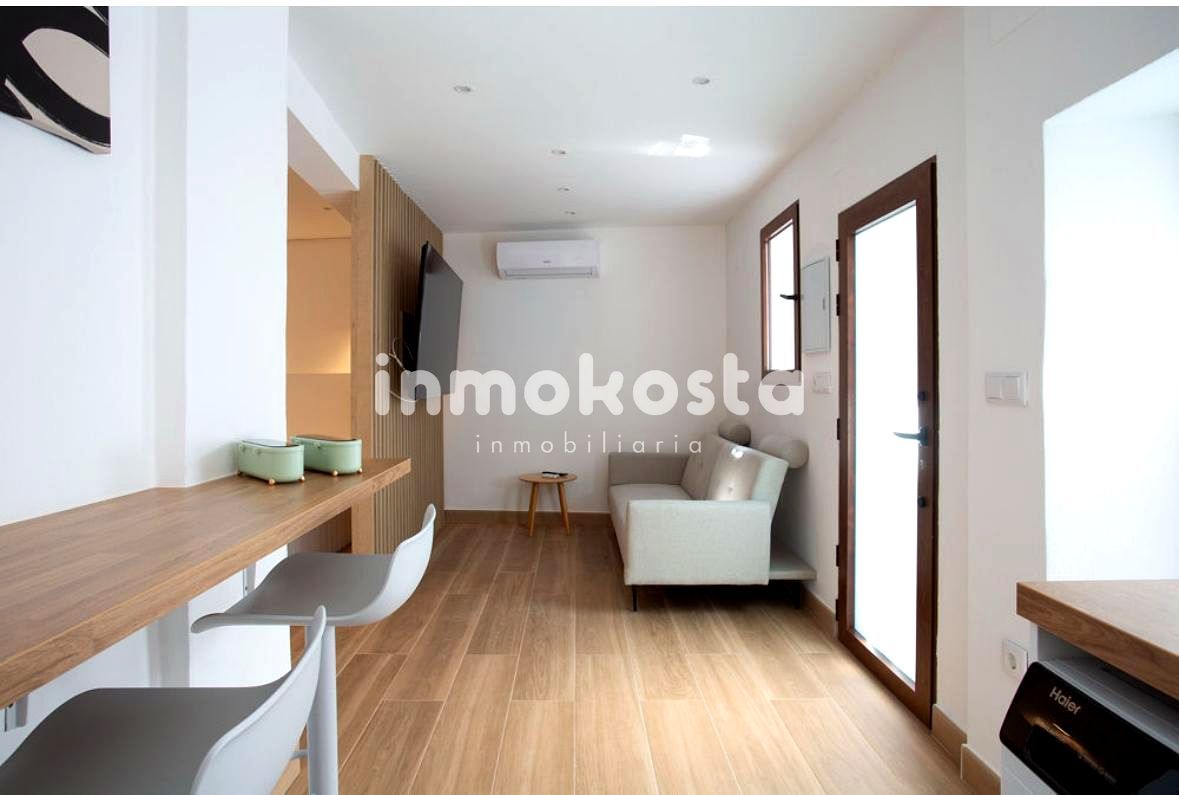 Living room of Study for sale in Villajoyosa / La Vila Joiosa  with Air Conditioner and Furnished