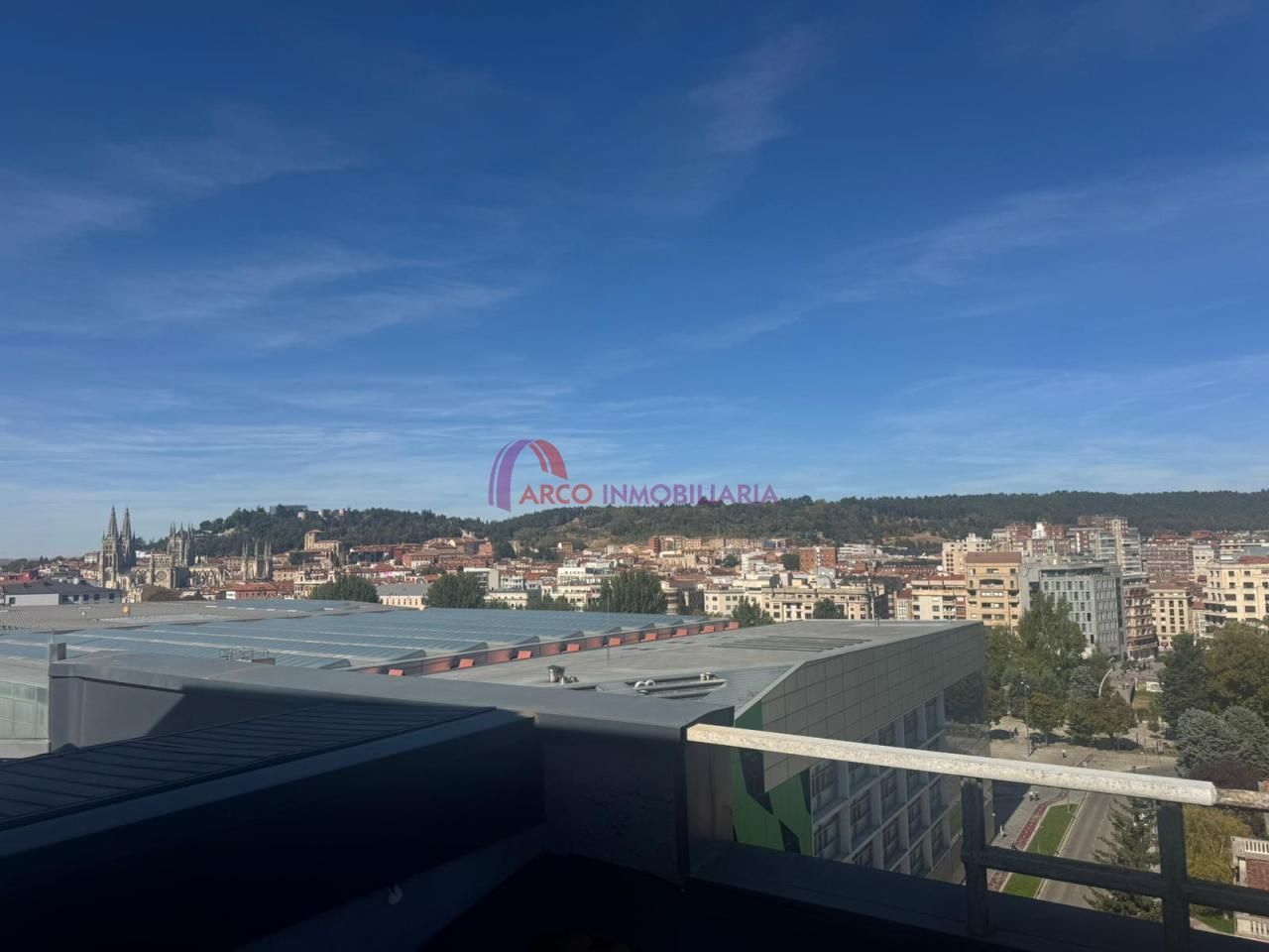 Terrace of Flat for sale in Burgos Capital  with Heating and Furnished
