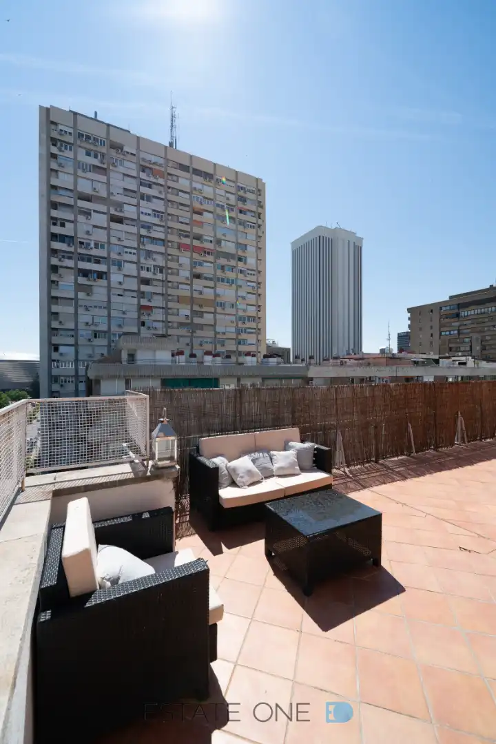 Terraza de Ático de alquiler en Madrid con Aire acondicionado, Calefacción y Terraza
