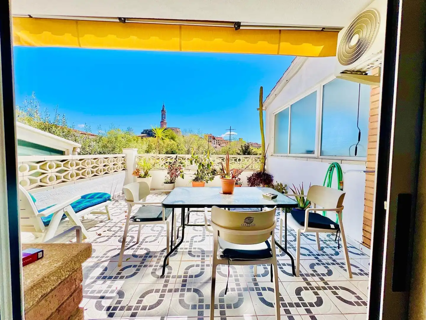 Terraza de Casa adosada en venta en Valls con Aire acondicionado, Calefacción y Jardín privado