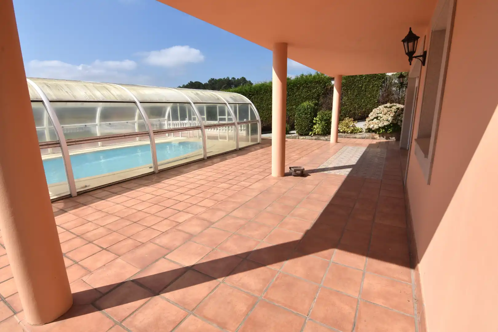 Terraza de Casa o chalet en venta en Bergondo con Calefacción, Jardín privado y Parquet