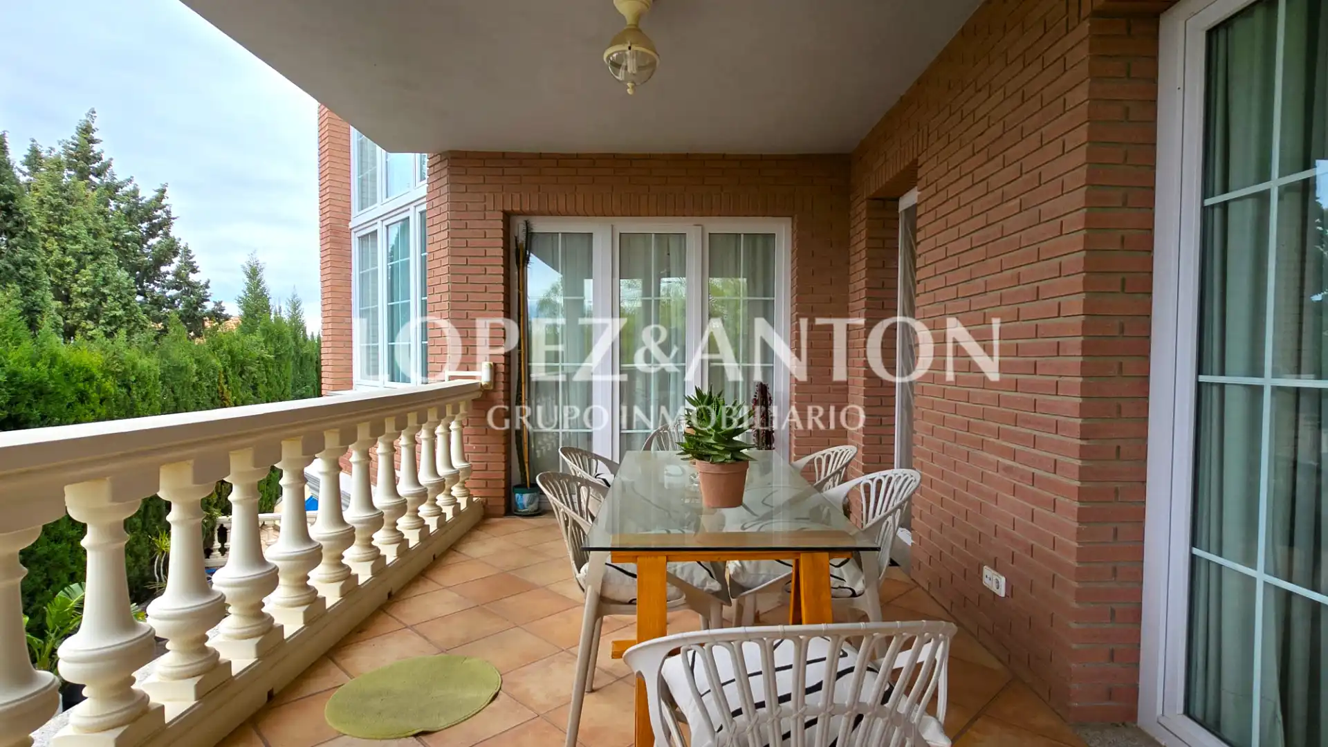 Terraza de Casa o chalet en venta en Benaguasil con Aire acondicionado, Jardín privado y Parquet