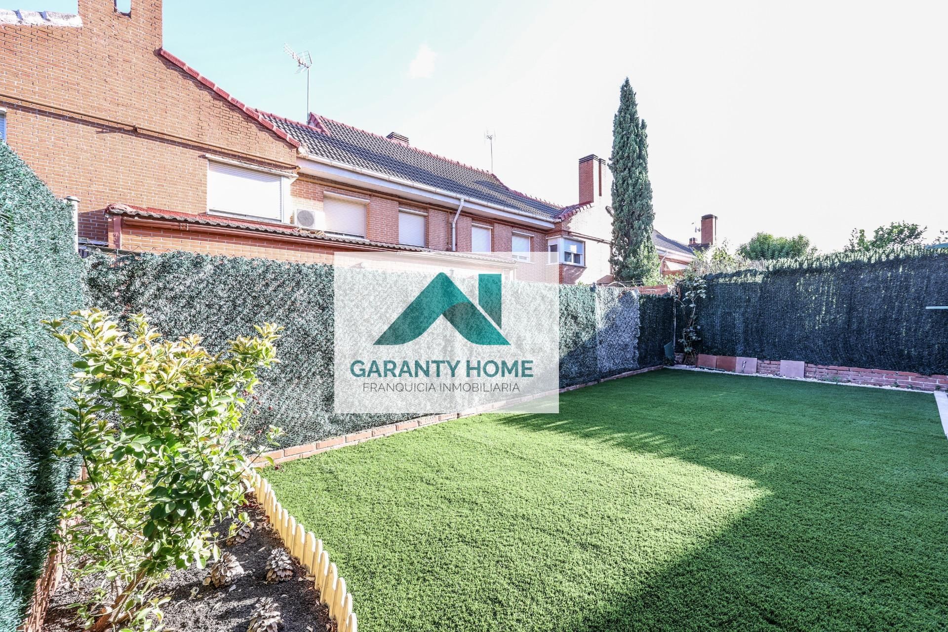Garden of Single-family semi-detached to rent in Getafe  with Air Conditioner, Heating and Private garden