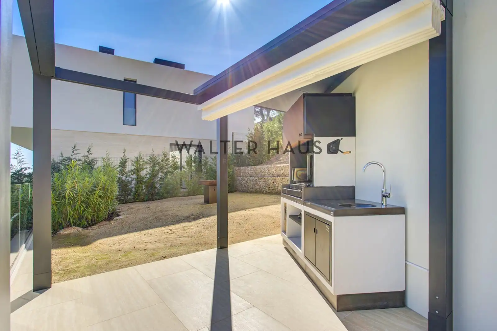 Terrace of Houses for rent in Calonge i Sant Antoni  with Air Conditioner, Heating and Private garden