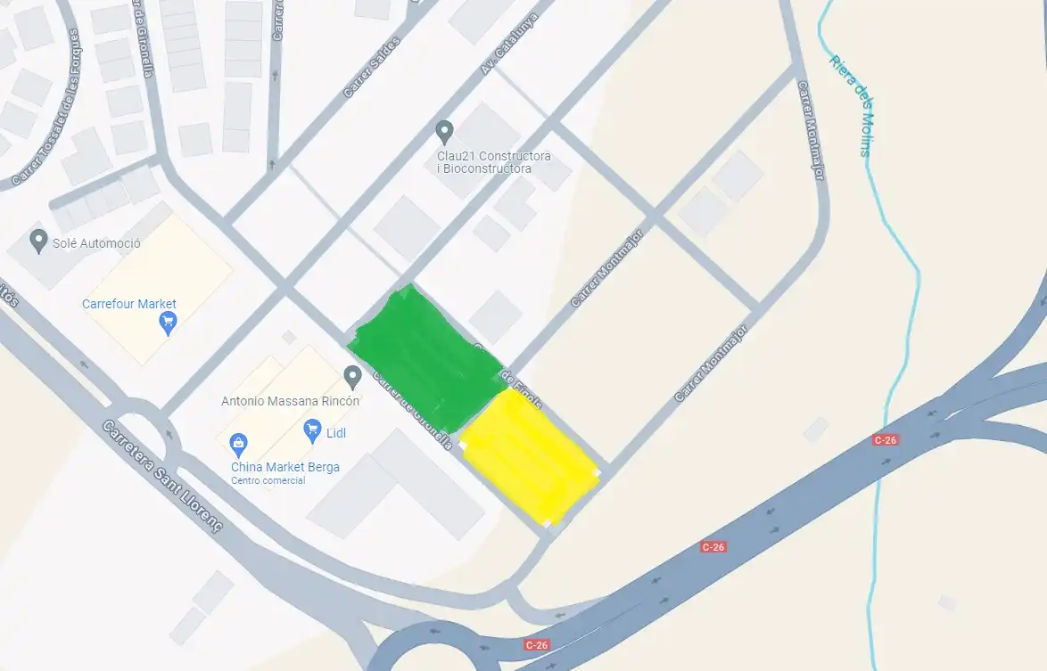Residential land for sale in Berga, imagen 2