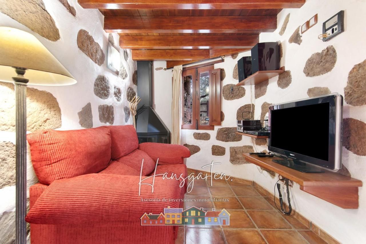 Sala d'estar de Finca rústica en venda en Tejeda amb Aire condicionat i Jardí privat