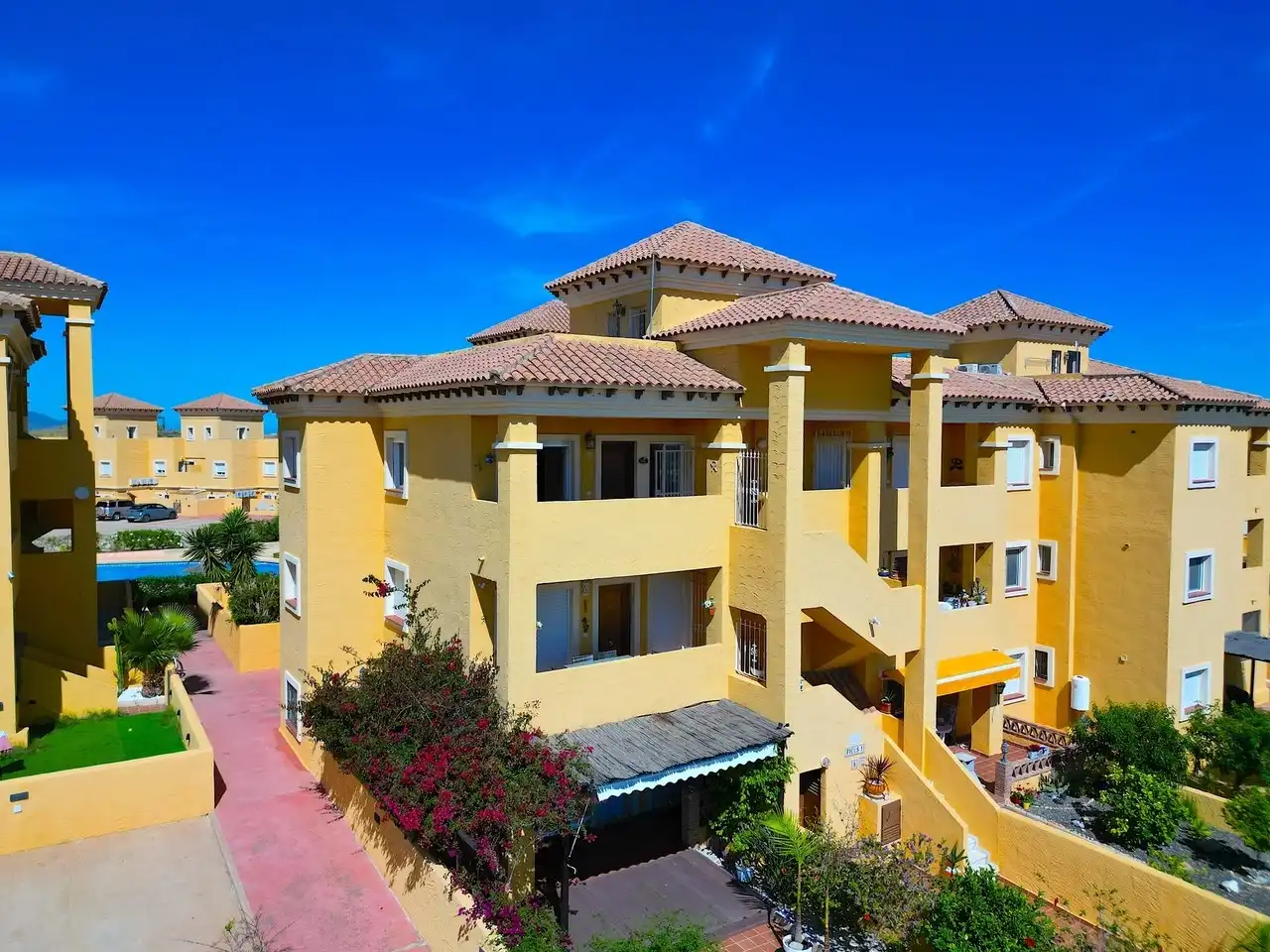 Exterior view of Apartments for sale in Vera  with Air Conditioner, Terrace and Swimming Pool