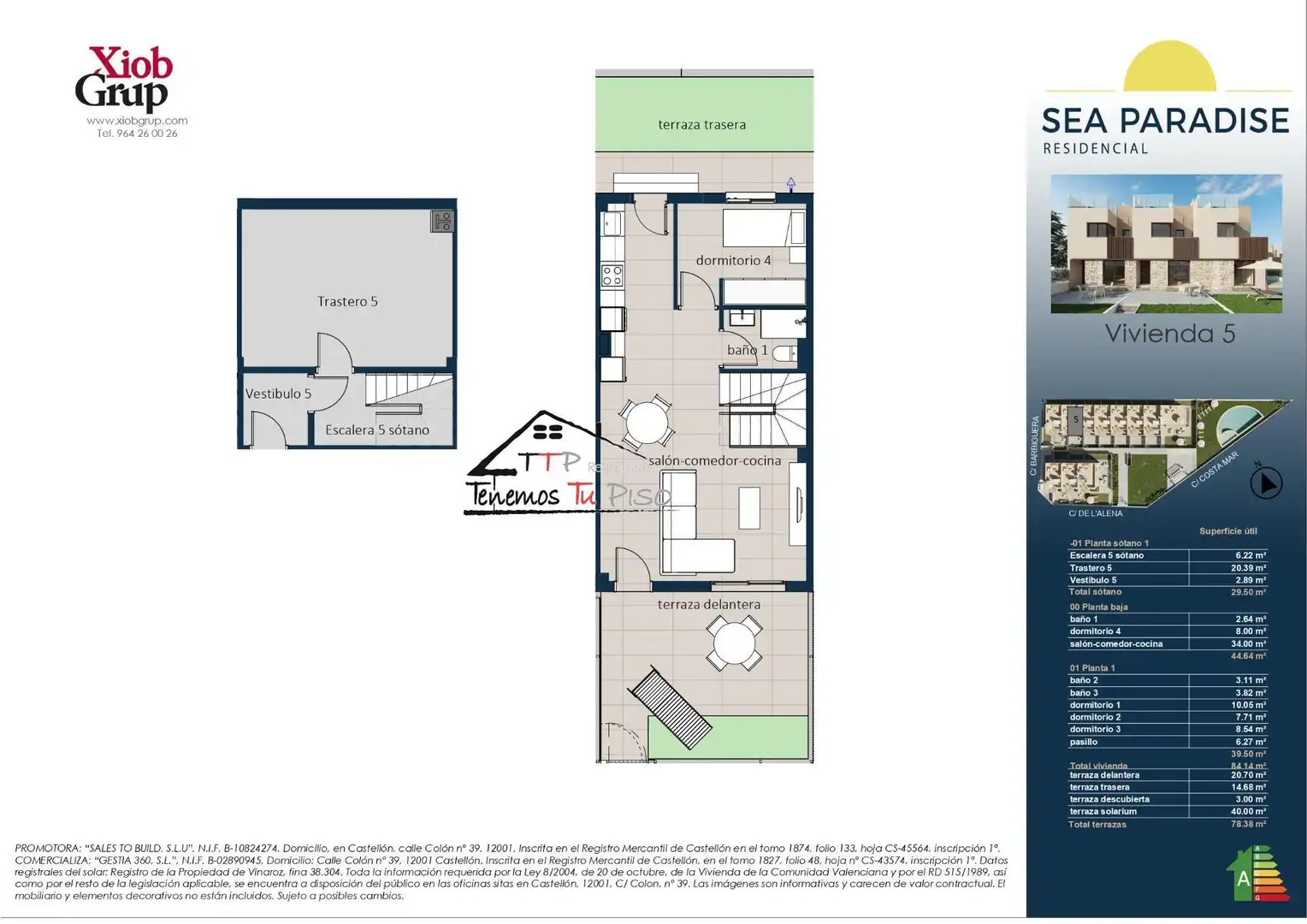 Detached house with terrace for sale in Calle Calle de L'Alena, imagen 16