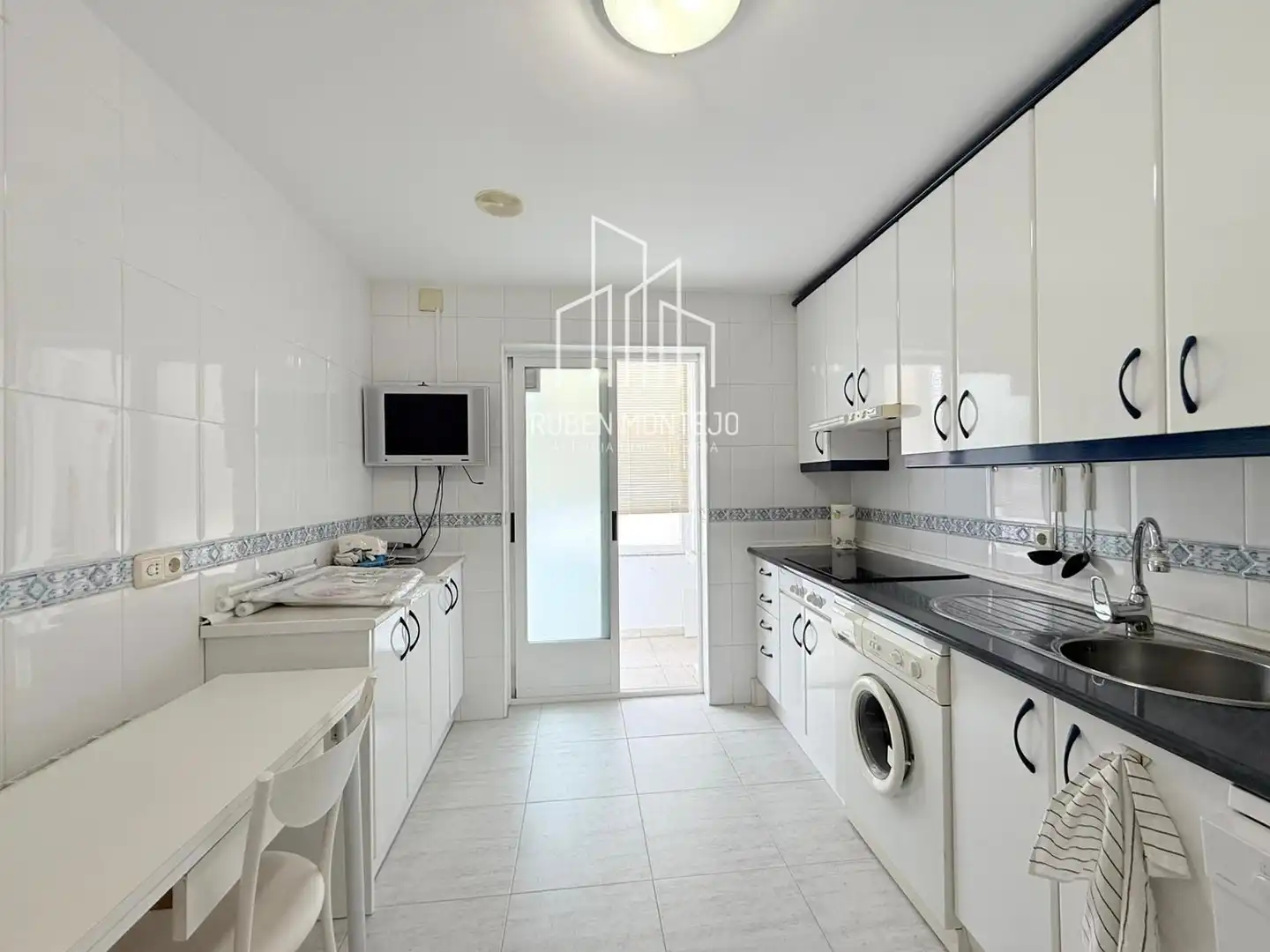 Küche von Wohnung zur Miete in Salamanca mit Heizung, Parkett und Terrasse