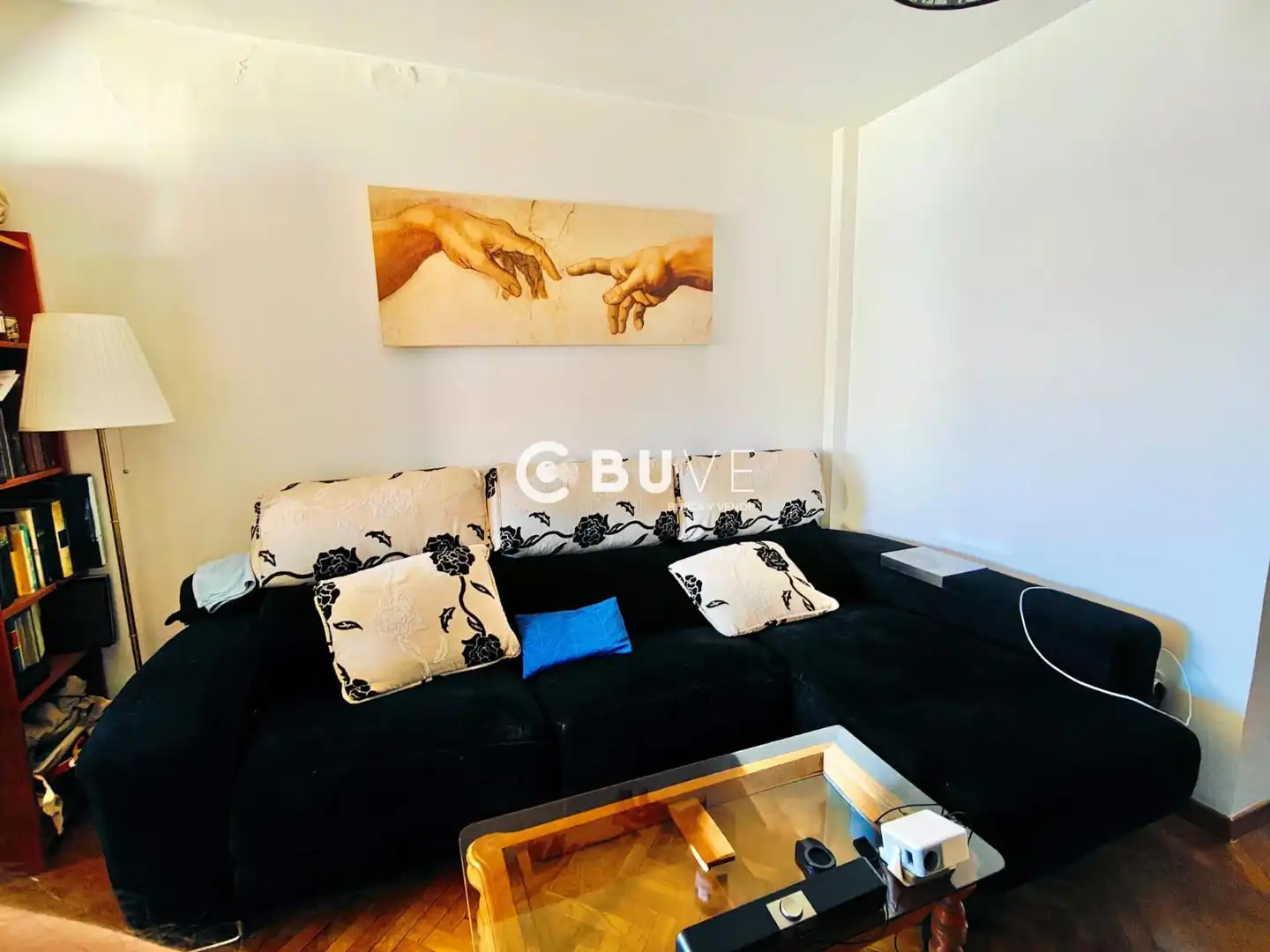 Sala de estar de Piso en venta en Las Rozas de Madrid con Calefacción, Parquet y Horno