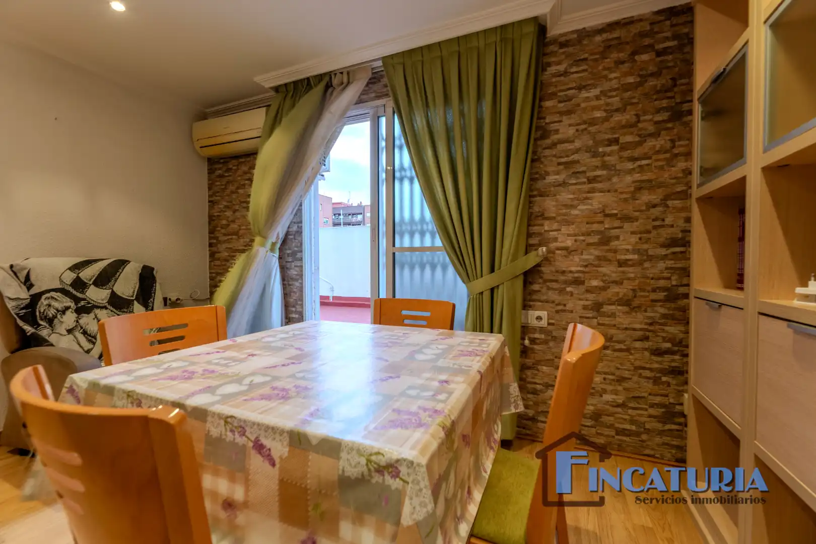 Esszimmer von Wohnung zum Verkauf in Mislata mit Klimaanlage, Parkett und Terrasse