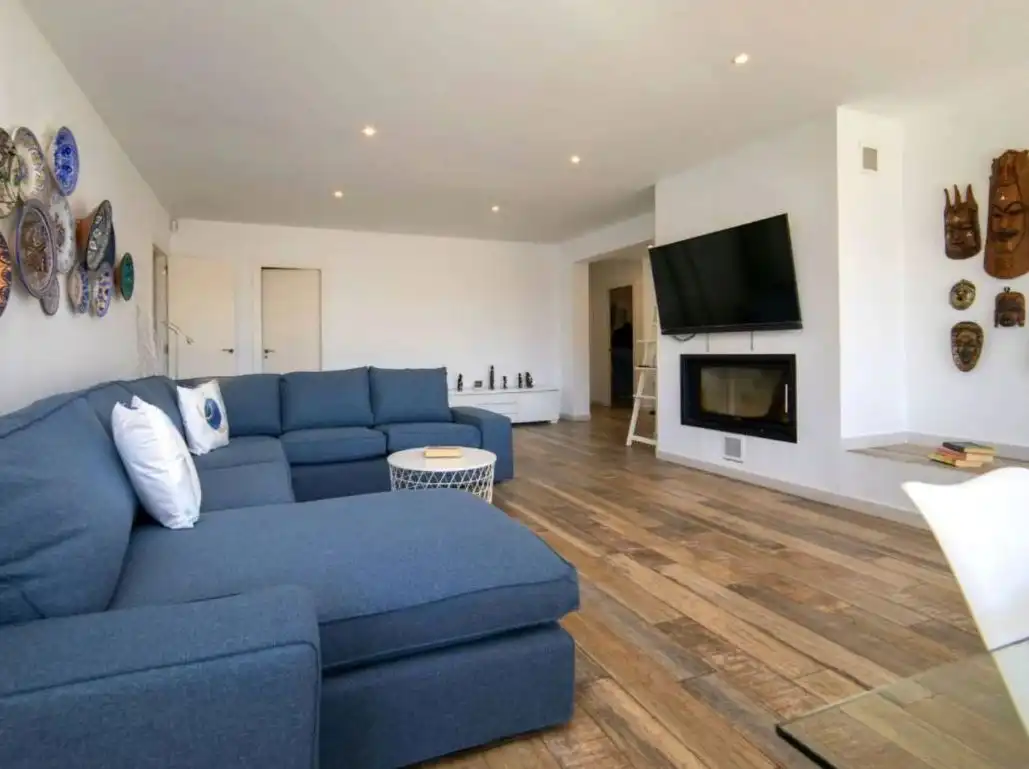 Sala de estar de Casa o chalet en venta en Calpe / Calp con Aire acondicionado, Calefacción y Jardín privado