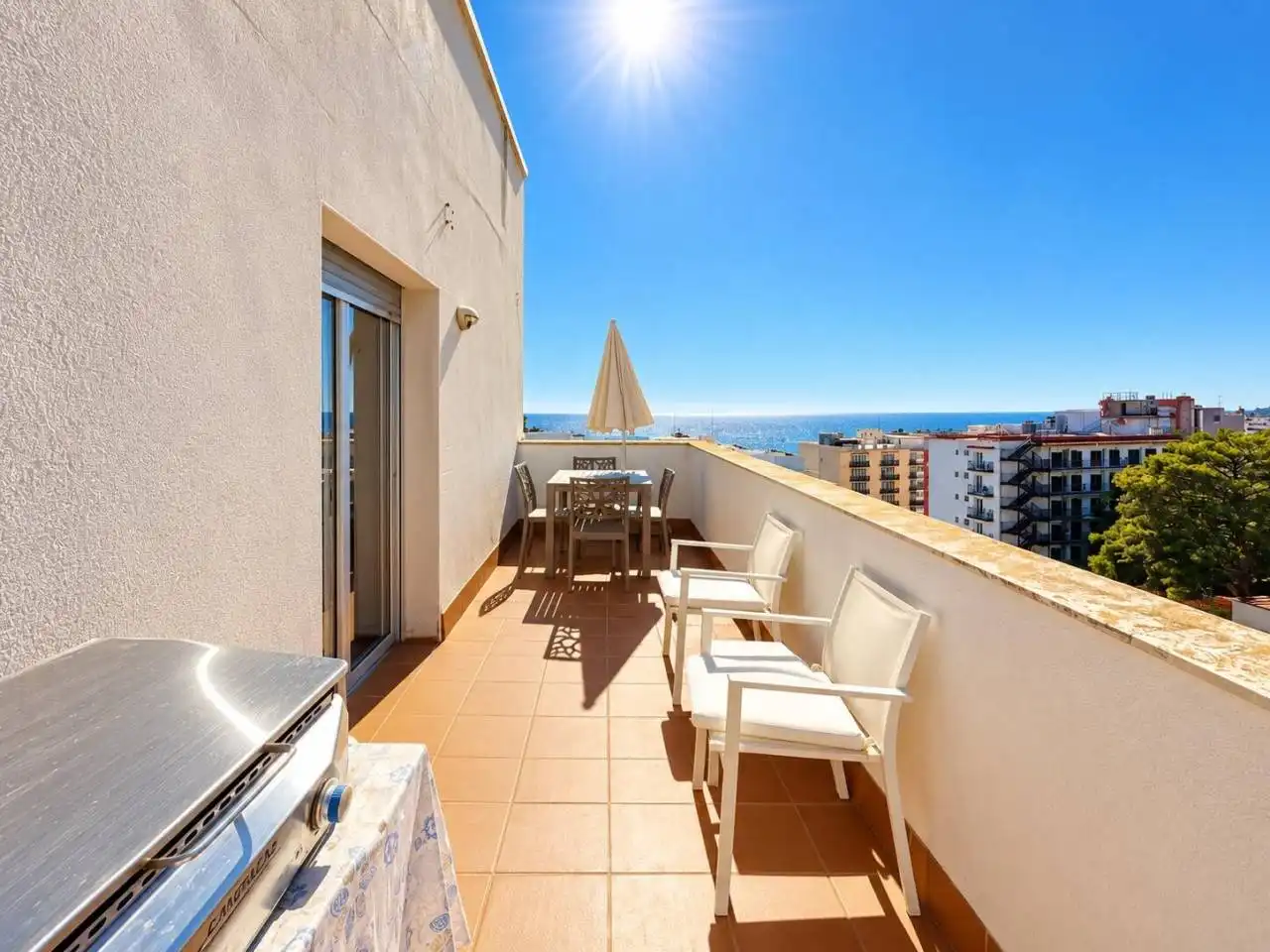 Terraza de Ático en venta en Centre