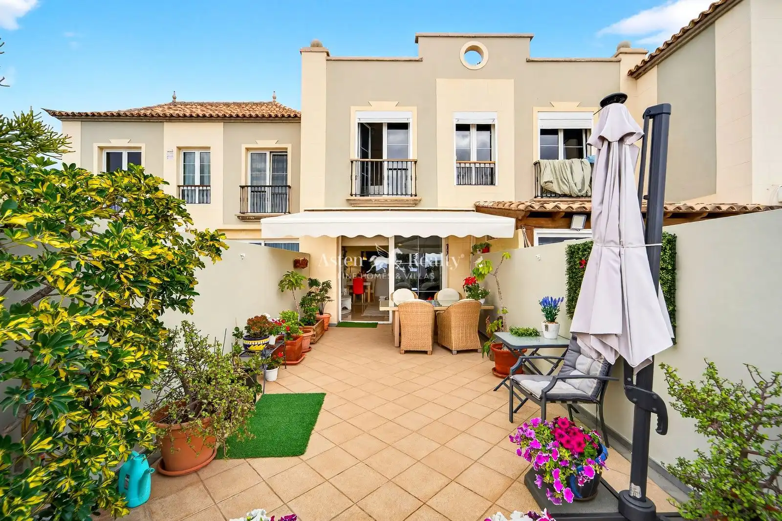 Terraza de Casa adosada en venta en Arona con Jardín privado, Terraza y Amueblado