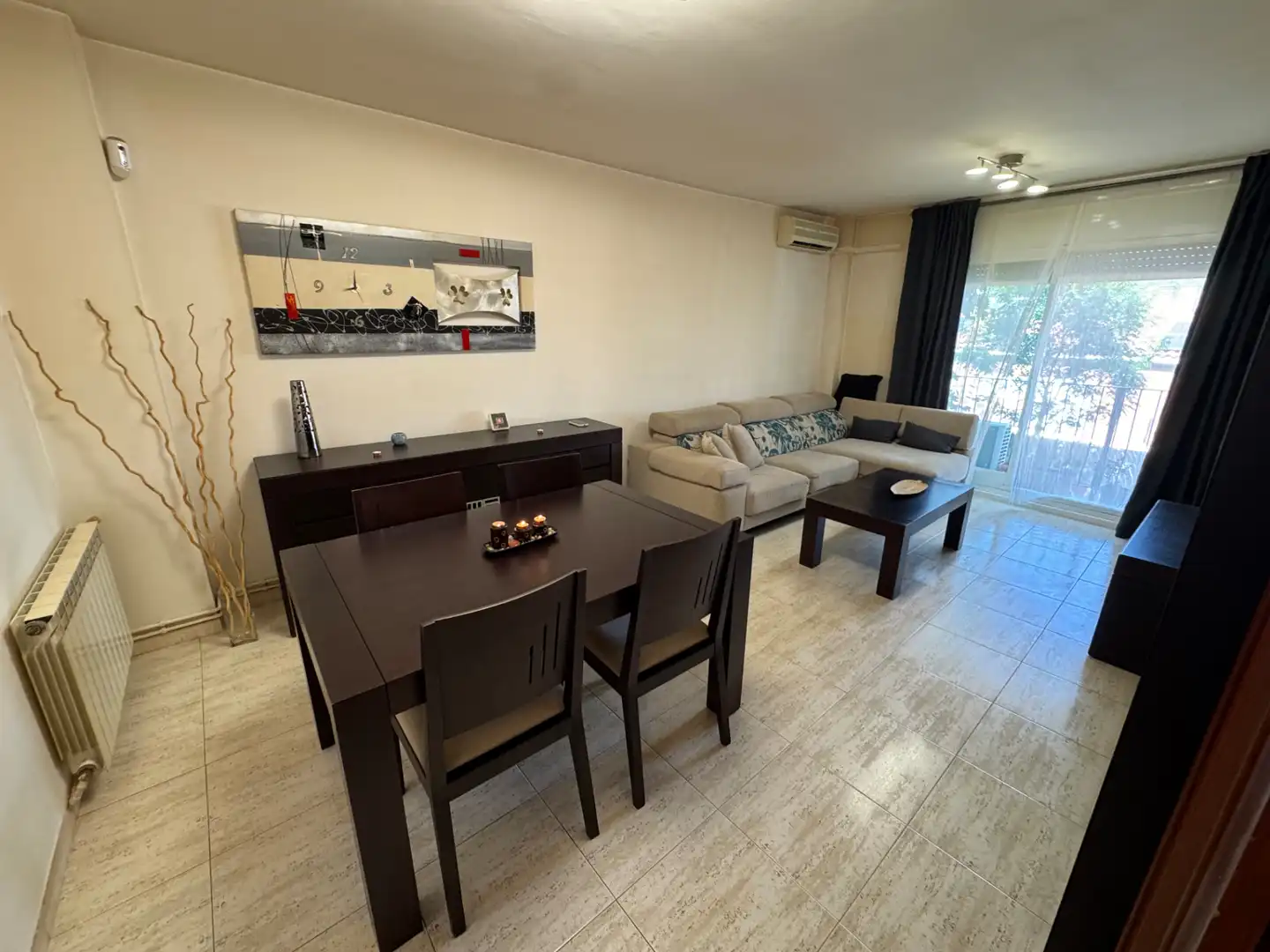 Dining room of Flat for sale in Mollet del Vallès  with Air Conditioner, Heating and Balcony