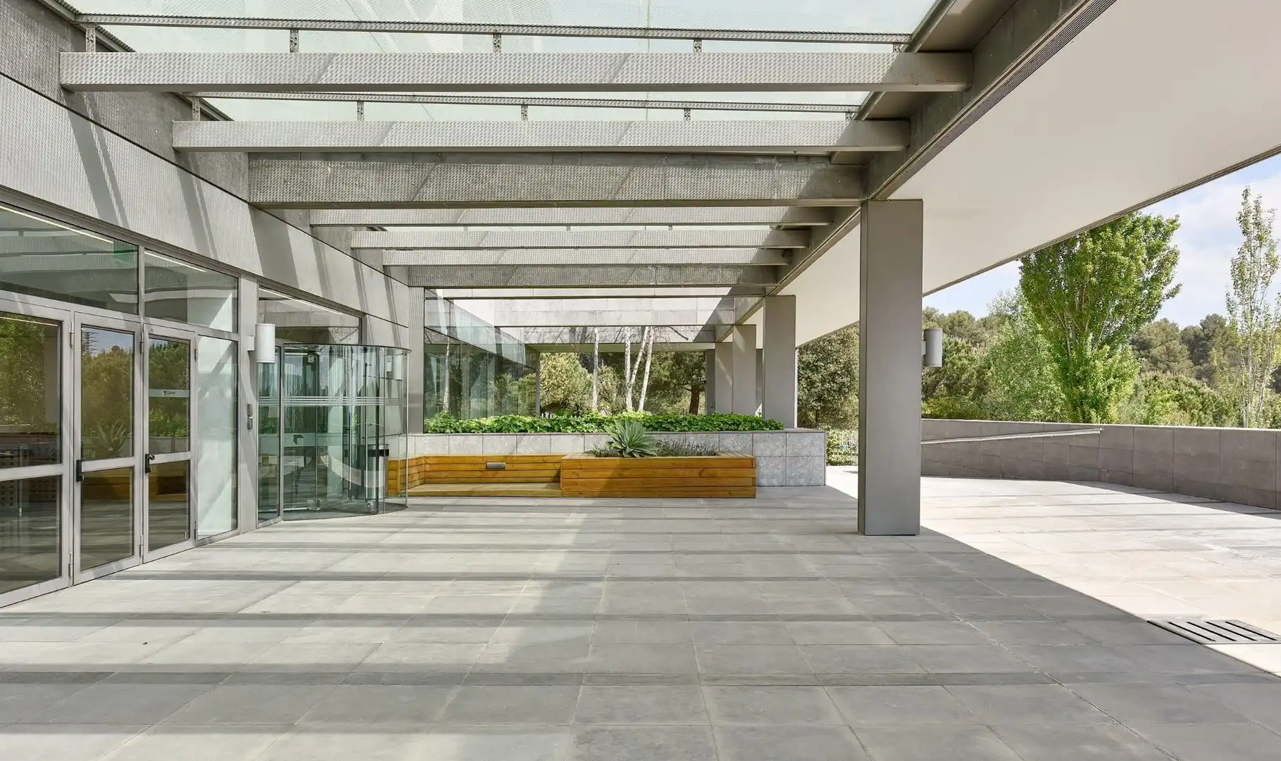 Terraza de Oficina de alquiler en Sant Cugat del Vallès con Aire acondicionado, Calefacción y Terraza