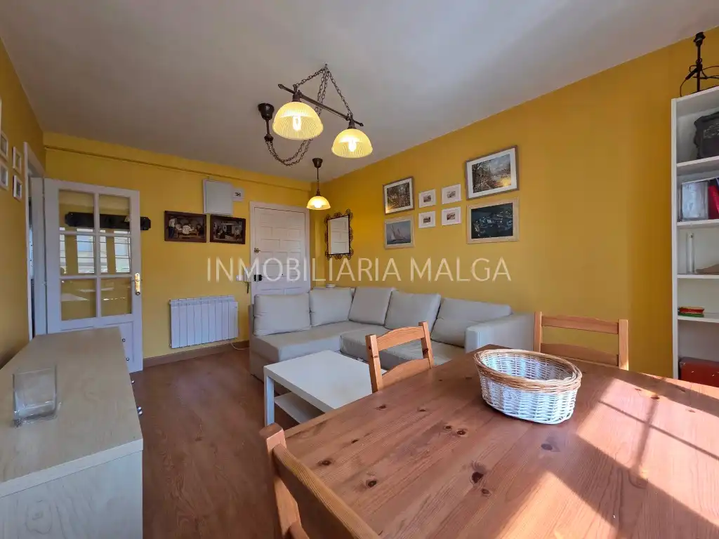 Sala d'estar de Pis en venda en Colunga amb Calefacció, Parquet i Moblat