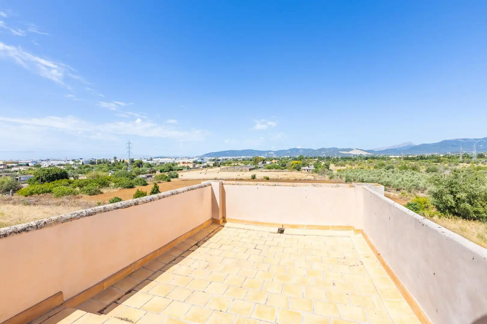 Terrassa de Finca rústica en venda en  Palma de Mallorca amb Aire condicionat, Calefacció i Jardí privat