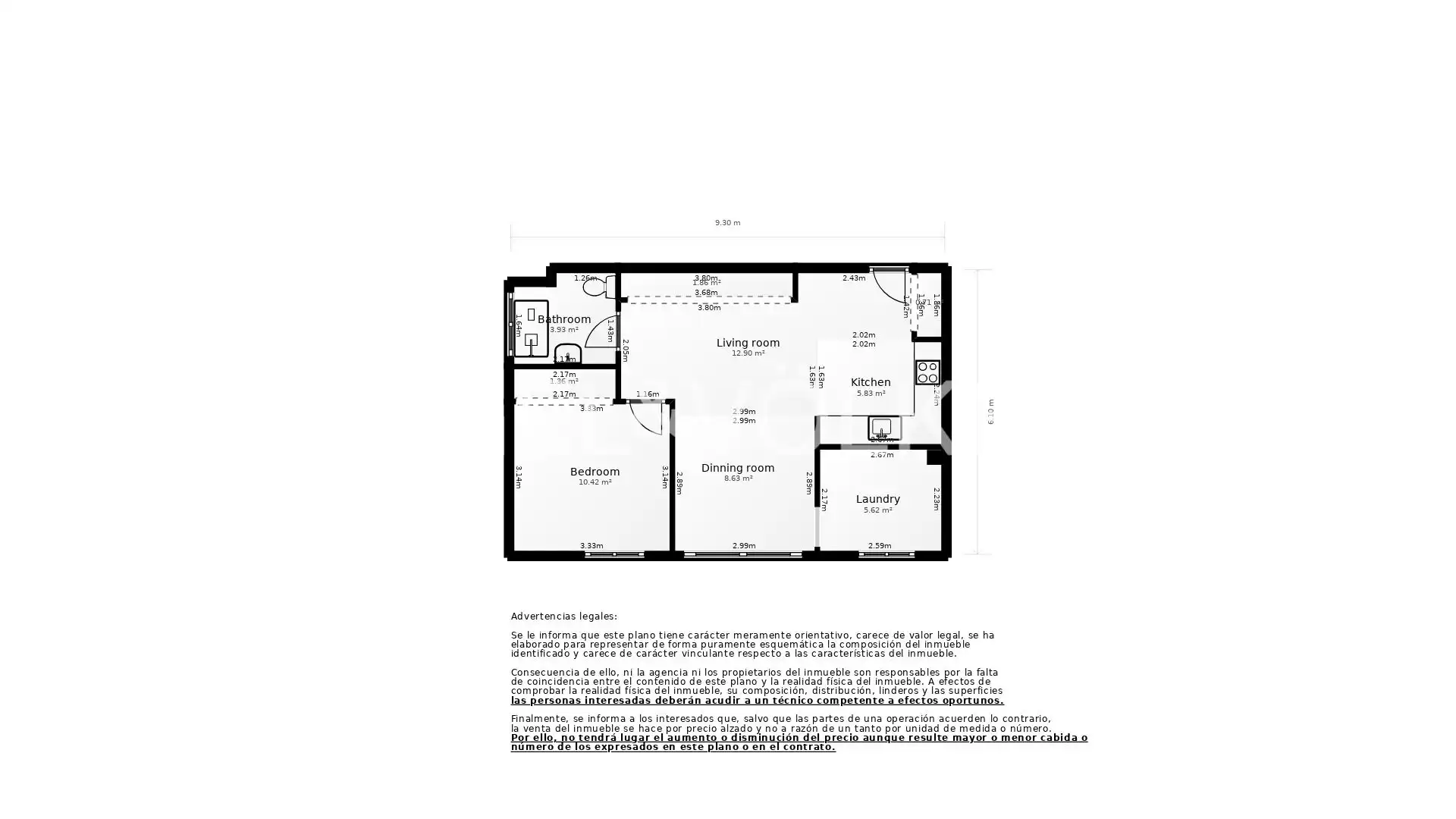 Flat for sale in Madrid  with Air Conditioner, Heating and Swimming Pool