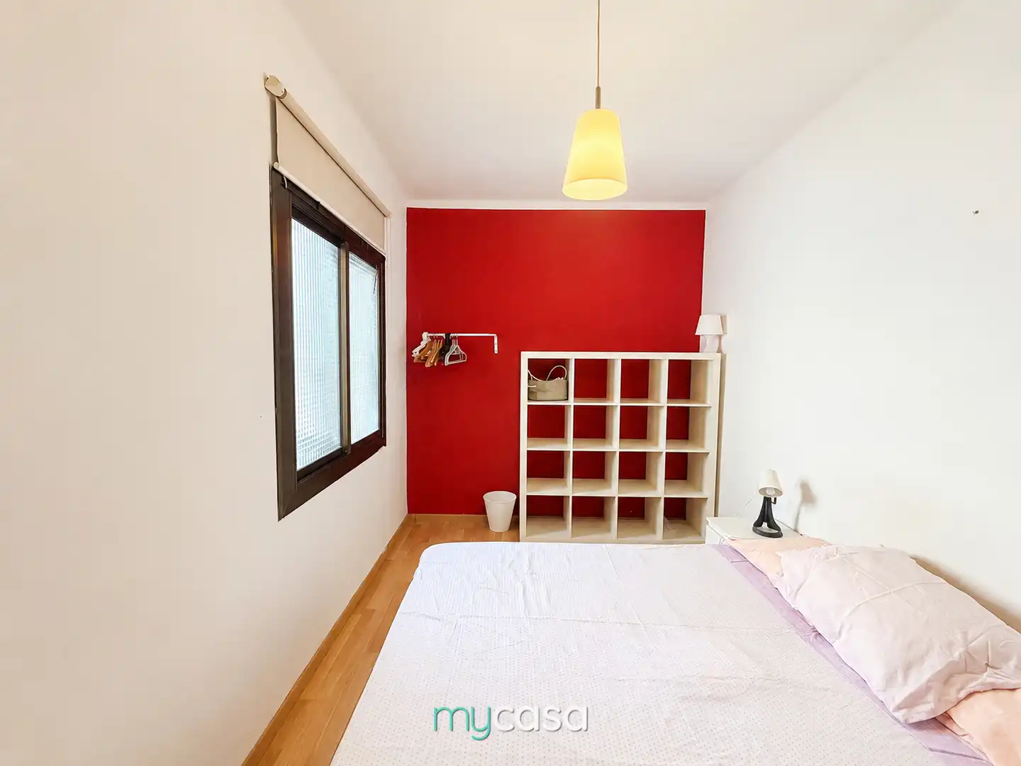 Schlafzimmer von Wohnung zum Verkauf in Barcelona mit Klimaanlage, Heizung und Parkett