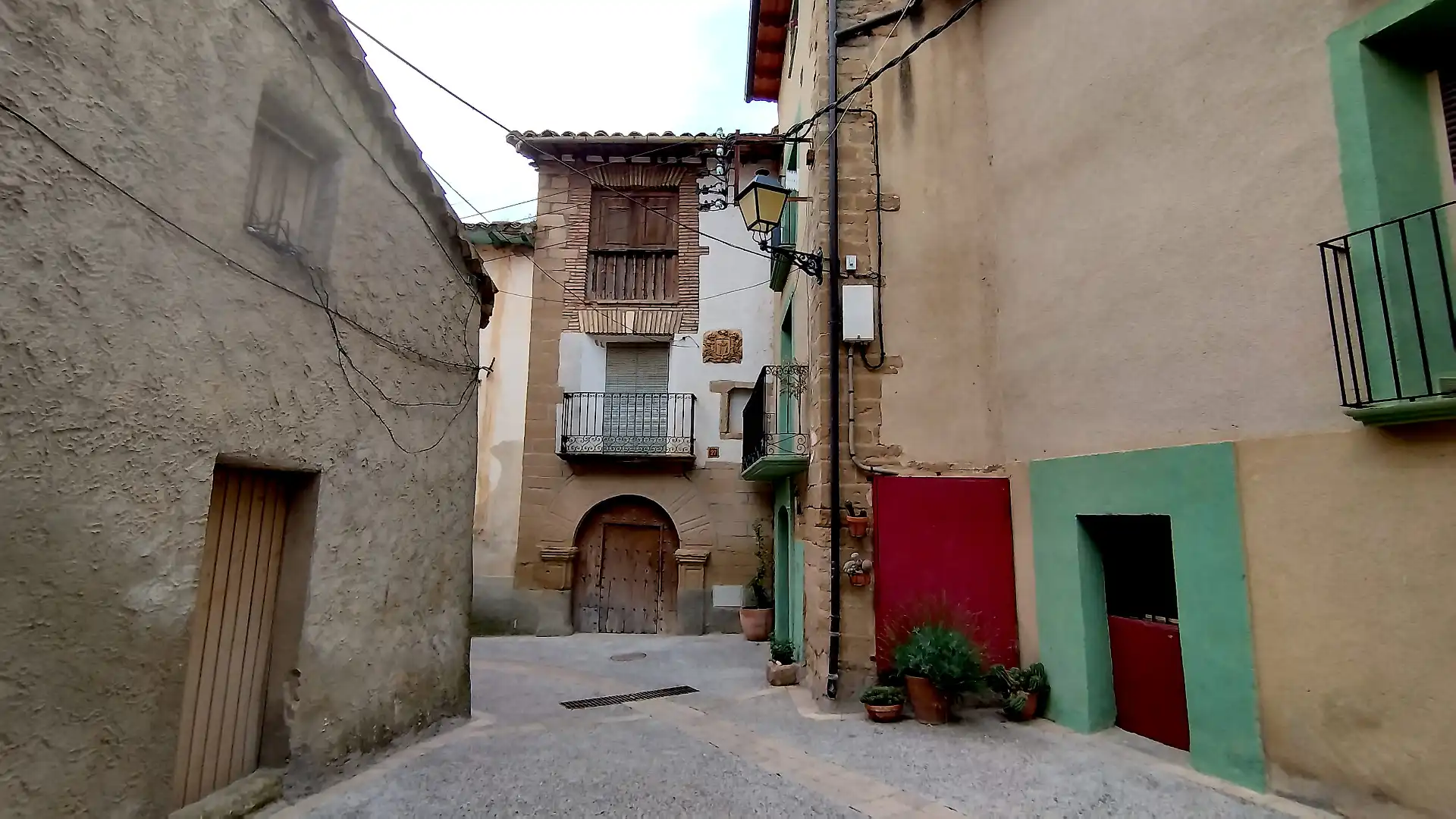 Vista exterior de Finca rústica en venta en Colungo con Jardín privado, Terraza y Trastero