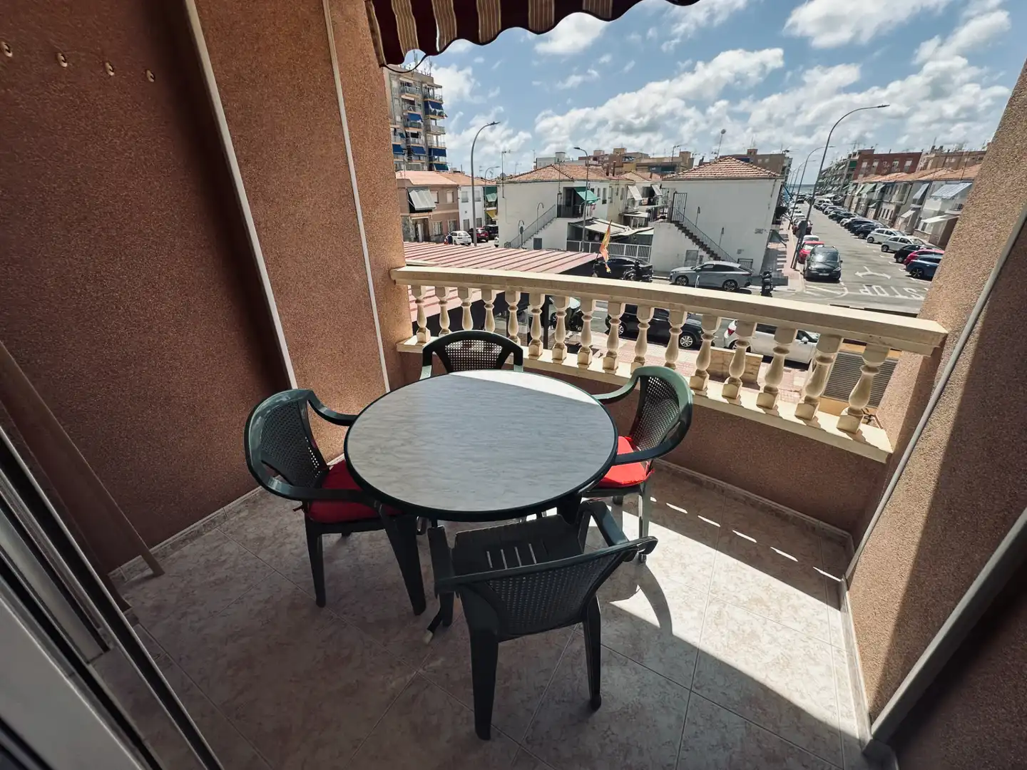 Terrasse von Wohnung zur Miete in Santa Pola mit Klimaanlage, Terrasse und Möbliert