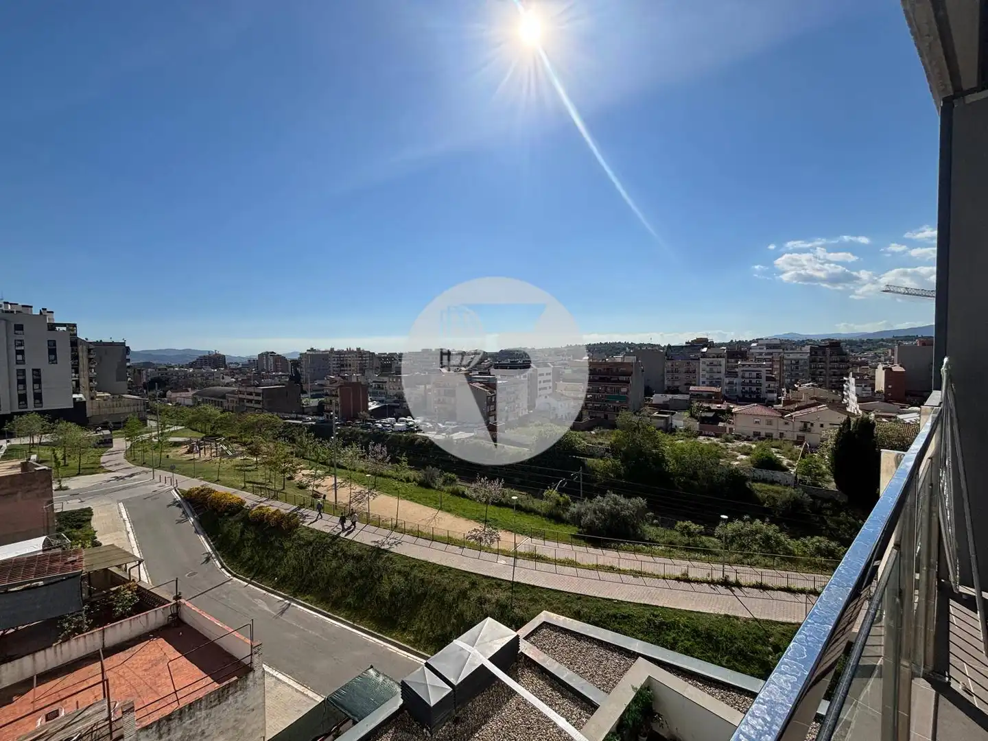 Exterior view of Flat for sale in Granollers  with Air Conditioner, Heating and Terrace
