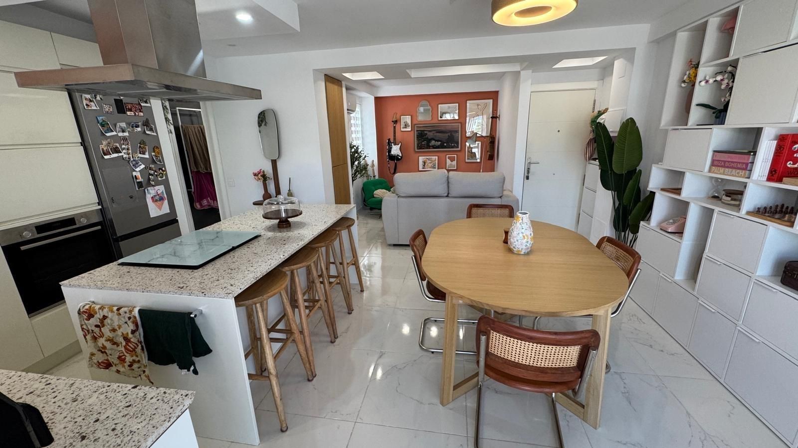 Dining room of Flat for sale in Rincón de la Victoria  with Air Conditioner