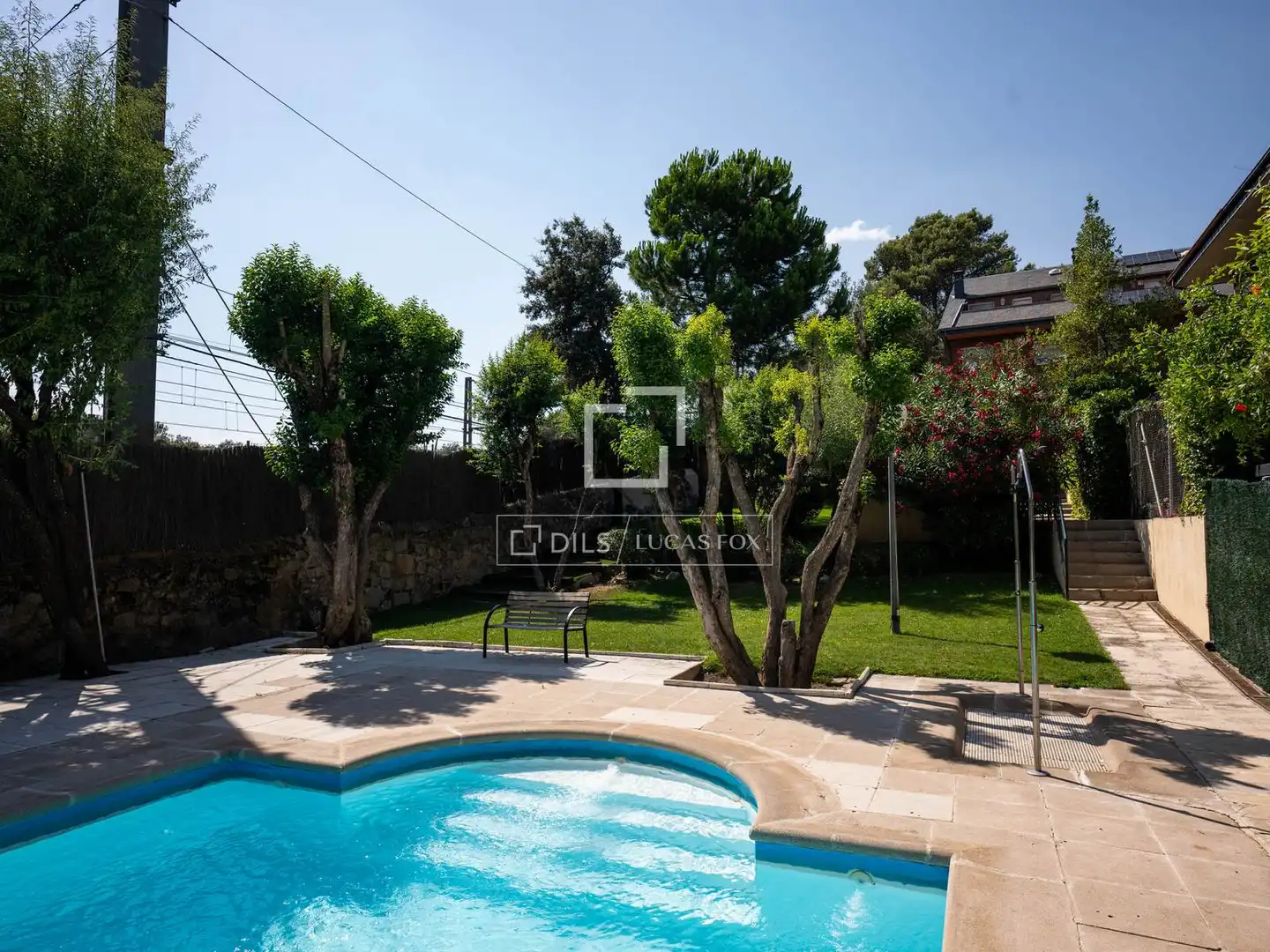 Piscina de Casa o chalet de alquiler en Galapagar con Calefacción, Jardín privado y Terraza
