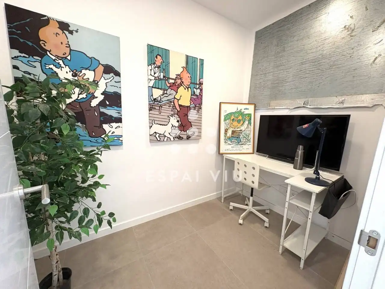 Wohnzimmer von Haus oder Chalet zum Verkauf in Sabadell mit Heizung und Privatgarten