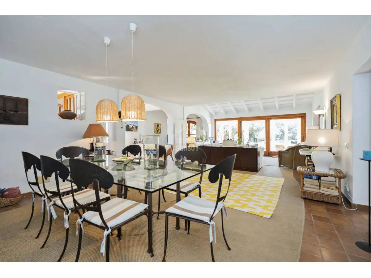 Dining room of Country homes for sale in Maó - Mahón  with Private garden, Terrace and Swimming Pool